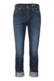 Boyfriend-Jeans 10.5 OZ DARK INDIGO SUPER STRETCH DENIM