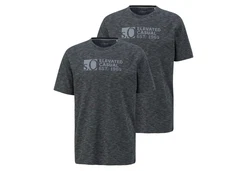 s.Oliver T-Shirt Basic Rundhals 2er Pack Dunkelgrau/Grau/Dunkelrot/Braun