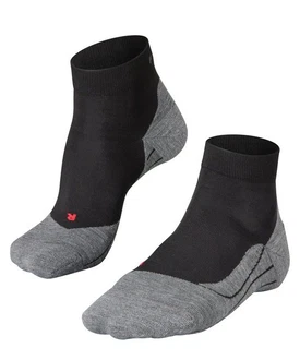 FALKE Kurzsocken RU4 Endurance Short Schwarz/Rot/Dunkelgrau/Lila FALKE Kurzsocken RU4 Endurance Short Schwarz/Rot/Dunkelgrau/Lila