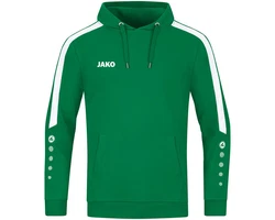 Jako Sweatshirt Power Hoody Grün/Dunkelgrün