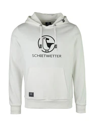 Schietwetter Kapuzenpullover Herren Silber/Weiß/Creme/Grau