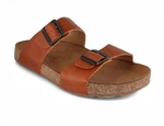 Haflinger Bio Sandale Andrea Orange/Braun/Beige