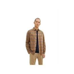 Langarmhemd uni regular fit (1-tlg)