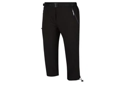 Regatta Outdoorhose Capri Hose Schwarz/Rosa
