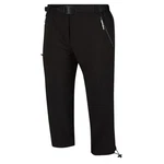 Regatta Outdoorhose Capri Hose Schwarz/Rosa