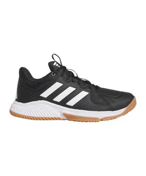 adidas Performance Court Flight Hallenschuh Schwarz/Braun