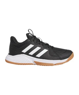 adidas Performance Court Flight Hallenschuh Schwarz/Braun