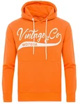 WOTEGA Kapuzenpullover Sweat Hoodie WT Star Orange/Rot