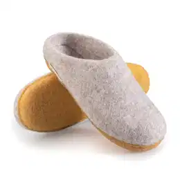 Herren Slipper Hausschuh (Paar Pantoffel mit) rutschfeste Kautschuksohle