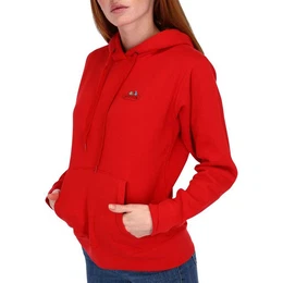 Kapuzensweatshirt Damen Kapuzenpullover mit Vintage-Logo