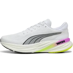 PUMA Magnify Nitro 2 Laufschuh Weiß/Lila/Grau/Dunkelblau/Rosa