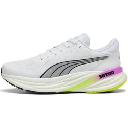 PUMA Magnify Nitro 2 Laufschuh Weiß/Lila/Grau/Dunkelblau/Rosa
