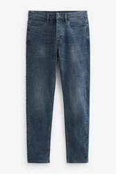 Next Bandeau-Bikini-Top Ultimate Comfort Super Stretch-Jeans (1-St) Blau/Grau/Hellblau