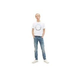 5-Pocket-Jeans uni regular fit (1-tlg)