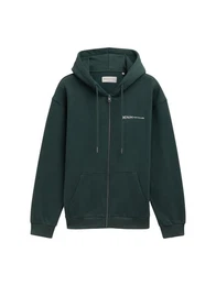 Funktionsjacke Hoodie mit Reiverschluss - Gerade