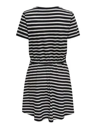 Relax-fit-Jeans ONLMAY S/S V-NECK SHORT DRESS JRS N