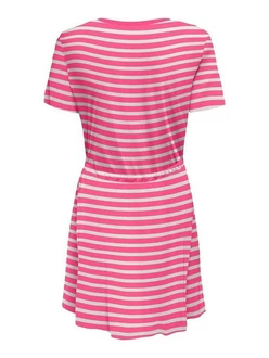 ONLY Relax-fit Jeans ONLMAY S/S V-NECK SHORT DRESS JRS Rosa