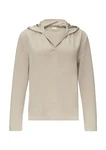 s.Oliver BLACK LABEL Strickpullover Kapuzenshirt Regular Fit Khaki/Braun/Beige