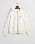Gant Sweatshirt Zip Hoodie Shield Relaxed Fit 
