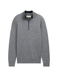 TOM TAILOR Denim Troyer Strickpullover Regular Fit 