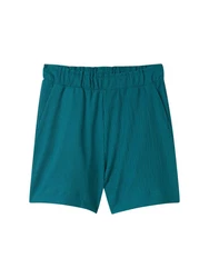 TOM TAILOR Denim Bermudas Easy Structured Shorts Türkis/Grün