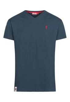 Derbe T-Shirt Dunkelblau/Rot/Blau/Hellblau