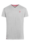 Derbe T-Shirt Grau/Hellgrau/Rot