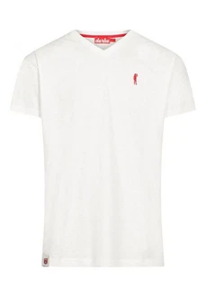 Derbe T-Shirt Weiß/Rot