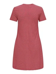 ONLY Relax-fit-Jeans ONLMAY S/S POCKET DRESS BOX JRS Rot/Dunkelrot/Rosa