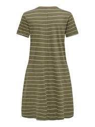 ONLY Relax-fit-Jeans ONLMAY S/S POCKET DRESS BOX JRS Dunkelgrün