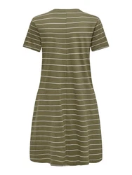 ONLY Relax-fit-Jeans ONLMAY S/S POCKET DRESS BOX JRS Dunkelgrün