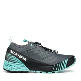 Ribelle Run GTX - Damen Trailrunningschuh - anthracite /blue turquoise Laufschuh