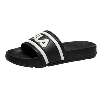 Fila Morro Bay Slipper Badeschuh Schwarz/Weiß/Rot/Creme