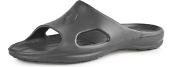 Ladeheid Badelatschen Gartenschuhe Badepantolette KL039M Dunkelgrau/Grau