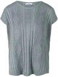 Pullover aus 100% SUPIMA-Baumwolle blau, 48/50