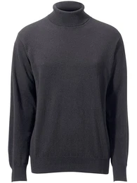 Pullover aus 100% Premium-Kaschmir grau