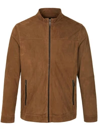 Lederjacke braun