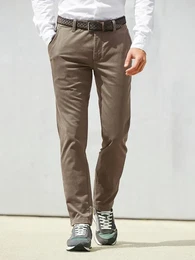 Flatfront-Chino Eurex by beige, 48
