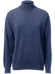 Pullover aus 100% Premium-Kaschmir Cashmere blau, 54
