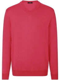 V-Pullover rot, 52