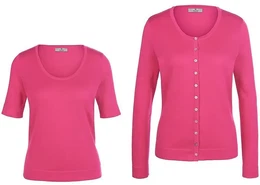Twinset aus 100% SUPIMA-Baumwolle pink, 42