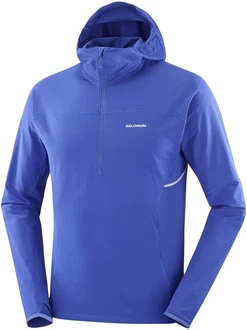Salomon Sense Aero Hybrid Halfzip Hoodie Herren Model