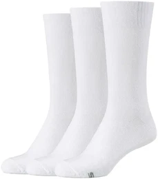 3er Pack Casual Crew Socken Damen 1000 - white 39-42