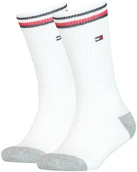 TOMMY HILFIGER Iconic Sports Socken Kinder Vorteilspack weiß (300)