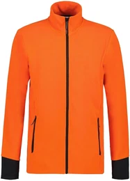 Beekman Fleecejacke Herren 455 - orange S