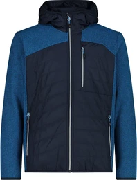 MAN Jacket Hybrid FIX Hood black blue (N950) 58