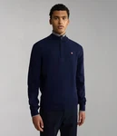 Napapijri Dain Half Zip Rundhalspullover blu marine (176)
