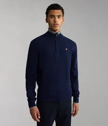 Napapijri Dain Half Zip Rundhalspullover blu marine (176)