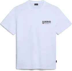Napapijri T-Shirt Herren Regular weiß