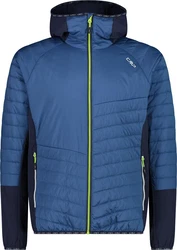 CMP MAN Hybrid Jacket FIX Hood DUSTY BLUE/dusty blue